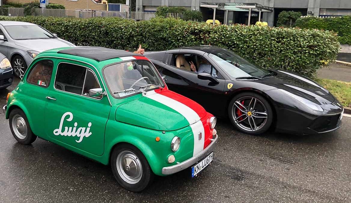 Luigi und Ferrari